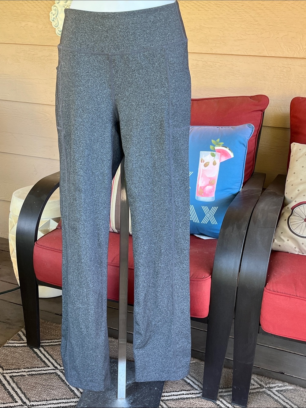Skechers Women's High Waist Leggings — Charcoal Sz S
